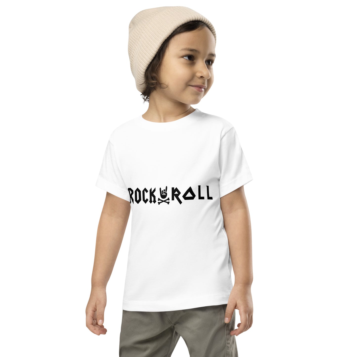 ACmaiden Toddler Short Sleeve White T-Shirt